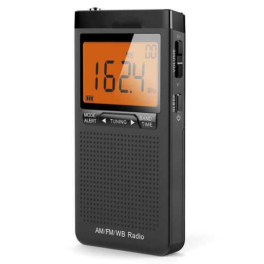FM AM NOAA Noodradio Draagbare Weerradio